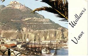 ORAN VUE DEPUIS LA PROMENADE DE L  ETANG